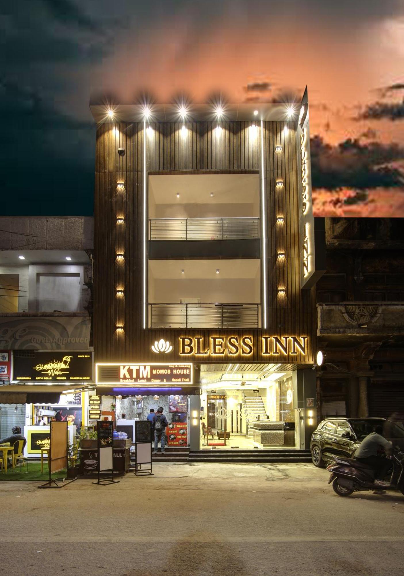 Bless Inn - Near Connaught Place New Delhi Ngoại thất bức ảnh